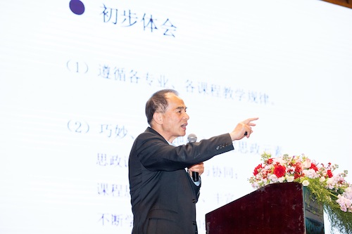 原浙江科技熊猫体育
校长叶高翔教授作“加强师德师风建设，落实立德树人根本任务”报告